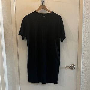 Uniqlo U Cotton Short-Sleeve Long Dress Size S